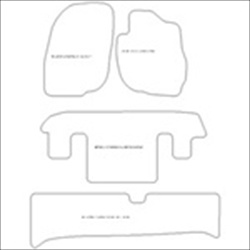 Mitsubishi Spacewagon 6 Seater MPV Car Mats